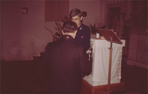 1979 - Rolle - Uscita di San Paolo - Consegna del Brevetto di AE a D.Giovanni